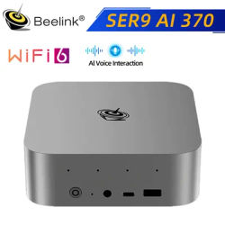 Beelink SER9 Pro Windows 11 Ryzen AI9 HX370 Powerful AI PC 32G 64G DDR5 1T 2T NVME Mini GamingPC PCIe4.0 Desktop Computer 8745HS