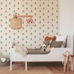 Carta da parati Fiori vintage da sogno 50x280cm