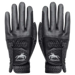 Women's Premium PU Leather Horse Riding Gloves Lightweight breathable stretchable with touchscreen grip for equestrian
