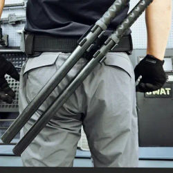 NEW 2pcs Philippine Short Stick Outdoor EDC Emergency Self Defense Stick With Cover Martial Arts Set