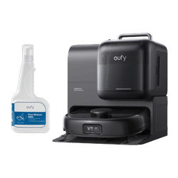 eufy Robot Vacuum Omni E28 + Floor Cleaner Black