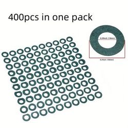 TEMU 400pcs Self-adhesive Solid/hollow 18650 Battery Insulation Pads, 18650 Battery Insulation Rings, 18650 Highland , Insulation Pad Circles, Single-sided Adhesive Batteries, Highland