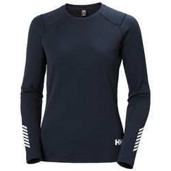 Helly Hansen Women's Lifa Active Crew Lightweight Base Layer Navy M