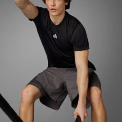 Adidas Official Genuine Training Breathable Men's Simple Sport Fitness T-Shirt IX5374