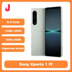 Sony Xperia 1 IV Japanese version 12+256GB 5G 6.5 "Snapdragon 8 Gen 1 eight nuclear triple 12MP NFC original mobile phone.
