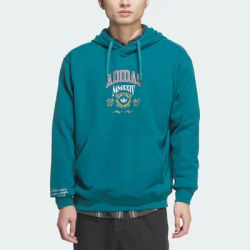 Adidas Official Genuine Three Stripes Fashion Sports Casual Warm Hooded Sweatshirt JW1965