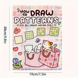 TEMU 1pc How To Draw Patterns: Step-by- For Unique