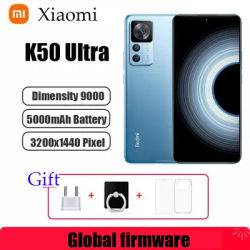Redmi K50 Ultra 5G 6.67inch Android Hyper OS 1.0 Smartphone Snapdragon 8+ Gen 1 5000mAh Battery used phone