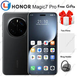 2024 Original Honor Magic 7 Pro 5G Mobile Phone 6.8" OLED 120Hz Screen Snapdragon 8 Elite Camera 200MP Google Play Smartphone