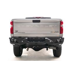 Fab Fours Bumper Steel Plated Vengeance Series, Rear, CH20-E4951-1