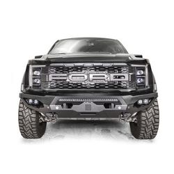 Fab Fours Bumper Steel Black Matrix Series, Front, FR21-X5351-1