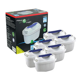 TEMU 6 X Filterlogic Fl402h Water Filters Compatible With Brita Maxtra, Removes Chlorine And , Dual-stage Filtration, Fits Brita Jugs And Kettles