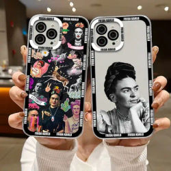 Fashion F-FridaS-S K-Kahlo-g Art FUNDA phone Case For iPhone 11 12 13 Mini 14 15 16 Pro Max