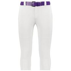 Augusta Sportswear 6971 Girls Gamer Classic Softball Pant in White size Small | Polyester