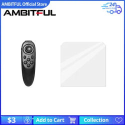 Pronstoor 12.5x13.2cm Teleprompter Glass and Remote Control