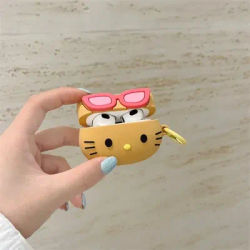 Sanrio Hello Kitty étui pour écouteurs pour AirPods 1 2 3 Pro 2 Silicone PC Bluetooth étui de