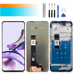 6.5" For Motorola Moto G13/G23 LCD Touch Screen Sensor Assembly Replace For Moto G53 G34 LCD With Frame
