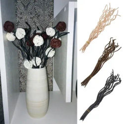 20PCS Long Lasting Reed Difuser Sticks Flower perfume diffuser stick Rods Wooden Smell Sticks for Home Fragrance Aromatherapy