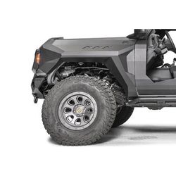 Fab Fours Fender Flares Steel Powdercoated Black, Front, Driver & Passenger Side, Lifetime limited warranty FB2000-1