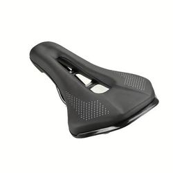 TEMU Road Bike Seat - Perforated , Lightweight Unisex Adult Bicycle Seat For Mountain & Road Biking, Sleek Bicycle | Cutout , Mountain Bike Gear