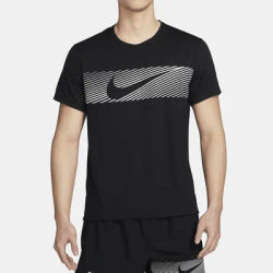 Nike Official Genuine Miler Flash Dri-FIT Men's Running T-Shirt FN3052-010