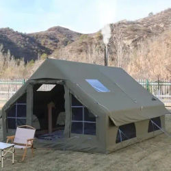 2025 new YX durable PVC fabric camping tent waterproof outdoor adventure tent