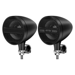 Système de haut-parleurs Bluetooth pour moto, haut-parleurs résistants aux intempéries, contrôle du volume, parfaits à utiliser avec les véhicules VTT et 12V
