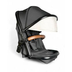 Gladly Family Piper Stroller Second Seat:2-in-1 Toddler Seat + Bassinet - Onyx