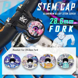 KRSEC BA Bike Bicycle Headset Top Cap / M6*30mm Screw for 1-1/8" Fork Aluminium alloy Stem Top Cap Cover