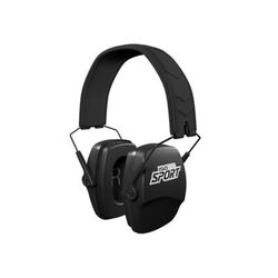 ISOtunes Sport DEFY Slim Passive Earmuffs Black Small/Large IT-78
