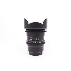 Used Samyang 14mm T3.1 ED AS IF UMC II - Micro Four Thirds Fit