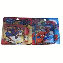 TEMU 2pcs/set Captain America Mini Notebook With Pen, Creative Personality Anime -man Mini Handheld Notebook