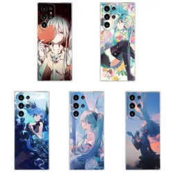 H-Hatsune Anime M-MIKU Phone Case Silicone Case For Samsung S30 S23 S21 S22 S20 Ultra S20 FE lite