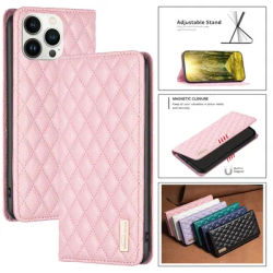 Wallet Leather Magnetic Phone Case For iPhone 16 Pro Max 15 14 Plus iPhone16 16Plus 16Max 16PM Cqoue Skin Friendly Flip Cover