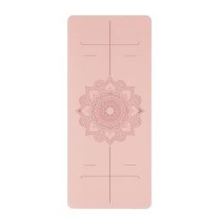 "TEMU Non-slip Tpe Yoga Mat, 72" Long X " Wide X 0.23" Thick, Anti-tear Sports & Fitness Mat For Yoga, Pilates & Floor Exercises, Large Size, Anti-slip Mat | Decorative Yoga Mat | Durable Yoga Mat,"