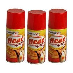 TEMU 3x Masterplast Heat Massaging 150ml Spray