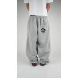 Poker embroidered double waist pants loose Y2K jogging pants punk street clothes bulk men and women sports pants