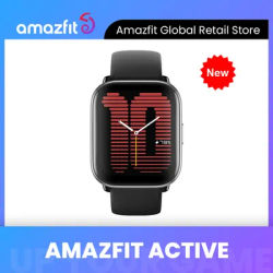 Nouveau Amazfit Active 42mm montre intelligente 5 systèmes de positionnement par Satellite 14 jours d'autonomie Smartwatch pour téléphone Android IOS