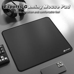 TEMU Shark Cm02 Gaming Mouse Pad - Non-slip Surface, Ergonomic Wavy Design For Control & Speed, Light Beige-friendly Durable Desk Mat For Esports, Pc Gaming & Office Use, Smooth Texture Mousepad