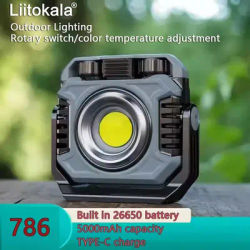LiitoKala LF-786 Camping lamp, ultra long endurance outdoor lighting, charging tent lamp, magnetic emergency work light