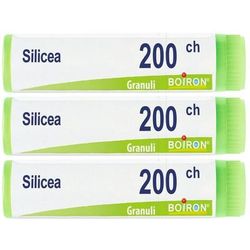 BOIRON® Silicea 200ch Monodose Set da 3 3x1 g Globuli