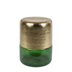 Tavolino in ferro verde