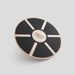 TEMU Wooden Balance Board – 360° Stability Trainer For , Rehab, Posture & Coordination – Non-slip Surface, Durable Wood Construction, 40cm Diameter – Ideal For Home Workouts, Yoga & Levels