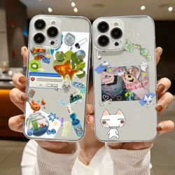 G-Graffiti Star cat fish collage cartoon Phone Case For iPhone 16 13 11 12 14 15 Pro Max Plus