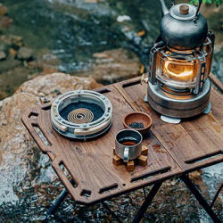 COOUT SPRINGHILL Outdoor Vintage Mosquito Coil Tray Tray Stainless Steel Creative Hanging Mosquito Coil Send storage bag