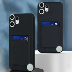 Liquid Silicone Case For Nothing CMF Phone 2 Pro 1 Card Holder Case For Nothing CMF Phone 1 2 Pro