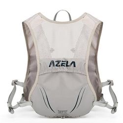 Gilet da corsa Pacchetto d'acqua Gilet di idratazione Manicotti Impermeabile Asciugatura Rapida Leggero Nylon per Maratona Escursionismo Jogging