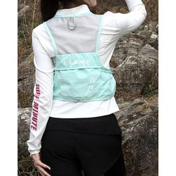 Gilet da corsa Pacchetto d'acqua Gilet di idratazione Manicotti Riflettente Impermeabile Asciugatura Rapida Poliestere per Maratona Escursionismo Jogging