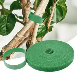 5M Nylon Plant Bandage Tie riutilizzabile Plant Hook Loop Ties nastro di fissaggio verde supporto avvolgente in canna di bambù accessori per il giardino di casa