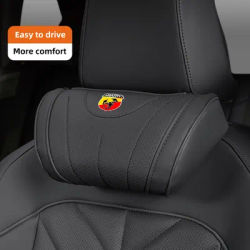 Fiat Auto Collo Cuscino In Pelle Traspirante Morbido Poggiatesta Accessori Per Abarth 500 Pondo FR Punto Panda Doblo Stilo Bravo Freemont